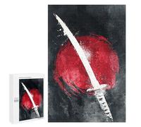 Japanese Sword Art Print-6 Puzzle 1000 Pièces Educa Jouet en Bois Cadeau Unique Décoration Intérieure Jeu Éducatif Challenge Toy Adultes Et Enfants À Partir De 14 Ans 1000 PCS