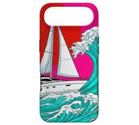 Japanese Wave Sailboat Sailing Boating Club Sailor Coque pour iPhone Air