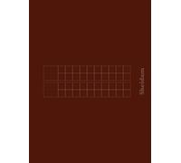 Japanese Writing Practice Notebook, Genkouyoushi (原稿用紙) | US Letter | Kana & Kanji Practice | Hard Cover, Copertina Rigida: Burnt Chestnut | 96 pages, 96 pagine | 1" Beginner Layout