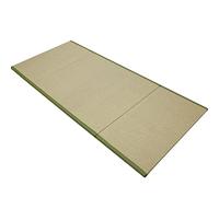 JapaneseMat Matelas de sol pliable en herbe 150 x 200 cm - Futon pliable polyvalent pour dormir ou s'asseoir Design enroulable parfait pour les espaces de vie minimalistes