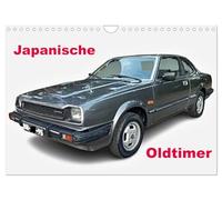 Japanische Oldtimer (Wandkalender 2026 DIN A4 quer), CALVENDO Monatskalender: Japanische Autos aus den vergangenen 50 Jahren in einem Wandkalender