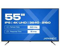 JAPANNEXT JN-IPS550UHD60F - Classe de diagonale 55" écran LCD rétro-éclairé par LED - 4K UHD (2160p) 3840 x 2160 - HDR - Direct LED