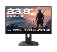 Japannext Écran PC Gamer JN-I238FHD200F 23,8" IPS FHD 200Hz 0,5ms Réglable Haut-parleurs intégrés