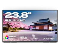 Japannext Écran portable 23,8" JN-MD-IPS238F-C6 IPS FHD HDR USB-C 65W Haut-parleurs G-Sync/FreeSync