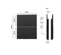 Japannext Double écran mobile 15,6" JN-DMD-IPS156F IPS Full HD, Haut-parleurs, HDMI, USB-C, Jack