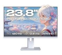 Ecran PC Gamer - JAPANNEXT - 23.8"" - IPS - Full HD (1920x1080) - 120Hz - 0.5ms - Blanc - JN-IPS238G120F-HSP-W