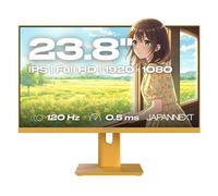 JAPANNEXT JN-IPS238G120F-HSP - Écran LED - jeux - 23.8" - 1920 x 1080 Full HD (1080p) @ 120 Hz - IPS - 300 cd/m² - 1200:1 - HDR10 - 0.5 ms - HDMI, VGA - haut-parleurs - jaune pastel