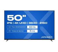 JAPANNEXT JN-IPS500UHD60F - 50" écran LCD rétro-éclairé par LED - 4K UHD (2160p) 3840 x 2160 - HDR - Direct LED