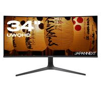 Japannext Écran PC incurvé JN‑IPSC34UWQHDR‑C65W‑H 34" IPS UWQHD HDR USB‑C 65W