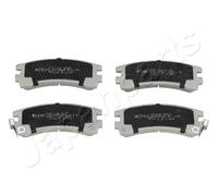 Japanparts PP-128AF Kit de plaquettes de frein, frein à disque