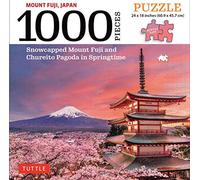 Japan's Mount Fuji In Springtime- 1000 Piece Jigsaw Puzzle