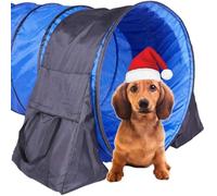 Japard Lot de 2 sacs de sable pour agilité de chien - Sacs de poids amovibles pour maintenir le tunnel - Système Velcro - Équipement d'agilité pour chien