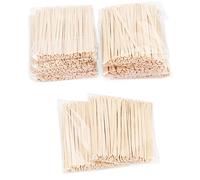 JAPCHET Lot de 1000 bâtonnets d'épilation à la cire pour sourcils, petites spatules de cire, mini spatules d'épilation à la langue en bois pour épilation des sourcils