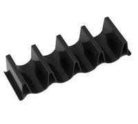 JAPCHET Lot de 24 supports à tacos en plastique pour tacos mardi soir, chacun peut contenir jusqu'à 4 tacos