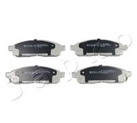 JAPKO 50128 Kit de plaquettes de frein, frein à disque pour NISSAN