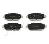 JAPKO 502013 Kit de plaquettes de frein, frein à disque pour TOYOTA
