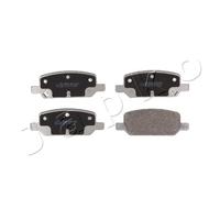JAPKO 510020 Kit de plaquettes de frein, frein à disque pour TESLA
