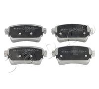 JAPKO 512004 Kit de plaquettes de frein, frein à disque pour TOYOTA