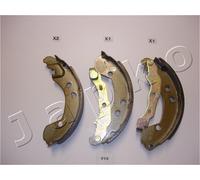 JAPKO 55013 Jeu de mâchoires de frein pour NISSAN,RENAULT