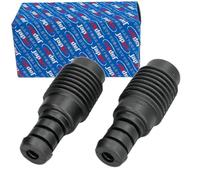 JAPKO Kit De Protection Contre La Poussière Amortisseur Avant Service Kit Compatible avec RENAULT Clio III 3/5 portes BR0/1, CR0/1 Modus/Grand Modus F, JP Clio III Grandtour KR0/1, NISSAN