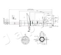 JAPKO MJ00159 Amortisseur pour LANCIA