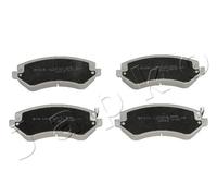 JAPKO Plaquette de Freins Bremsbelegsatz Avant pour Chrysler Voyager IV Jeep