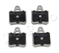 JAPKO Plaquettes de freins Arrière non préparé pour l'indicateur d'usure Épaisseur 15mm sans accessoires 510612 Compatible avec CITROËN XM II 5 portes Y4 Xantia 3/5 portes X1, X2 Xantia 5 portes X2