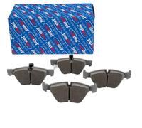JAPKO Plaquettes de freins Avant Épaisseur 19,8mm 500048 Compatible avec BMW 3 Berline E90 3 Touring E91 5 Berline E60 1 5 portes E87 3 Coupé E92