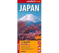 Japon 1/1.400.000 (carte grand format laminée). Japan