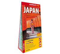 Japon 1/1.400.000 (carte grand format laminée). Japan