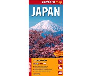 Japon 1/1.400.000 (carte grand format laminée). Japan
