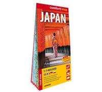 Comfort Map – Carte Japon 1/1.400.000 – Grand format laminée