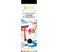 Japon - 40 marque-pages à peindre à l'aquarelle - Collectif - Dessain Et Tolra - broché - Livre-jeu