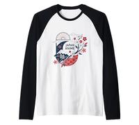 Japon Anime Heritage Classique Rétro Style Vintage Manche Raglan