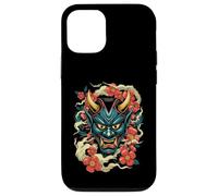 Japon Devil Hannya Masque Japonais Oni Yokai Oni Coque pour iPhone 12/12 Pro