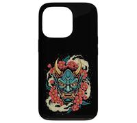Japon Devil Hannya Masque Japonais Oni Yokai Oni Coque pour iPhone 13 Pro