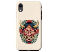 Japon Devil Hannya Masque Japonais Oni Yokai Oni Coque pour iPhone XR