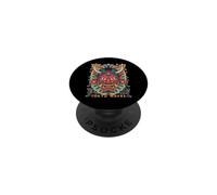 Japon Devil Hannya Masque Japonais Oni Yokai Oni PopSockets PopGrip Adhésif