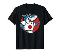 Japon Drapeau Requin drôle Japonais T-Shirt
