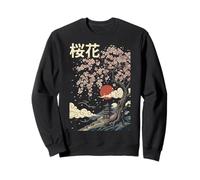 Japon Fleurs De Cerisier Art Japonais Japon Sweatshirt