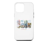 Japon Fleurs de Cerisier, pagodes et Fuji - Vacances Japon Coque pour iPhone 12 Pro Max