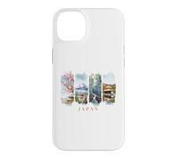 Japon Fleurs de Cerisier, pagodes et Fuji - Vacances Japon Coque pour iPhone 14 Plus
