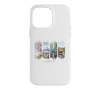 Japon Fleurs de Cerisier, pagodes et Fuji - Vacances Japon Coque pour iPhone 14 Pro Max
