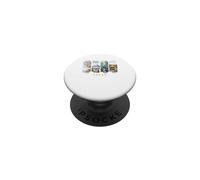Japon Fleurs de Cerisier, pagodes et Fuji - Vacances Japon PopSockets PopGrip Adhésif