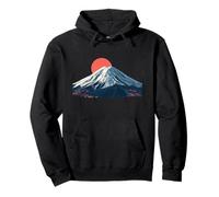Japon Fuji Sakura Origami Mountain Idée Cadeau d'art Sweat à Capuche