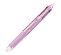 Japon import Pilot Stylo à bille, Frixion Ball 4, 0,5 mm, extra fin, 4 couleurs (noir, rouge, bleu et vert), rose (LKFB-80EF-P)