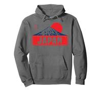 Japon Mont Fuji Honshu Tokyo Soleil Rouge Kyoto Souvenir Sweat à Capuche