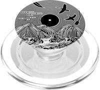 Japon Old Disc Music en Vaporwave rétro 80's 90's esthétique PopSockets PopGrip pour MagSafe