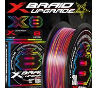 Japon Original Xbraid mise à niveau X8 multicolore 2024 nouvelle ligne multifilament haute résistance pêche 1000M/500M/300M ligne de pêche en eau salée Super lisse lignes tressées résistantes à 500M 8