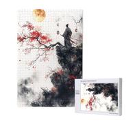 Japon Puzzle Guerrier 3000 Pièces Adultes, DIY Puzzles Classiques Art avec Boîte d'emballage et Photos de Référence, Relaxation/Soulagement du Stress/Jeux Amusants, Creatif Cadeau pour Femme M-1626